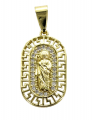 Gold Plated San Judas Pendant