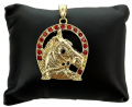 Gold Plated Horse Pendant