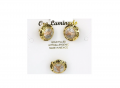 Centenario Earrings With Ring Set