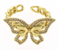 Cute Butterfly Openable Ring