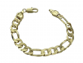 10 MM Figaro Bracelet