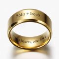 Personalized Eternity Band Ring Gift for Father