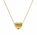 Custom Heart Message Name Necklace