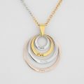 Customized 6 Names Circle Necklace