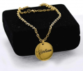 Men Engraved Necklace Featuring Your Photo & Message