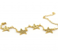 Personalized Starfish Initials Anklet