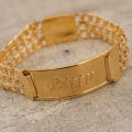 Personalized ID Bracelet Gift for Dad