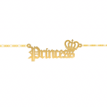 Personalized Name Necklace With Crown