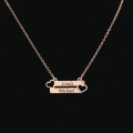 Engravable Necklace with Heart for Men and Women