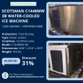 Scotsman C1448MW-3B Water-Cooled Ice Machine | 1,553 lbs/day | Certified Used