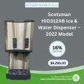 Scotsman HID312AB Ice & Water Dispenser – 2022 Model | Reliable & Efficient Nugget Ice Machine