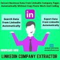 LinkedIn Business Leads Scraper And Data Export Tool