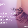 Fuller, Darker Classic Extensions are ALL YOURS at Wisp Lashes!