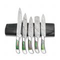 Custom Damascus Steel Chef Knives